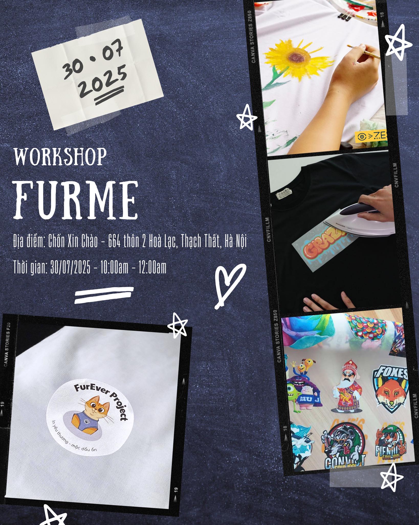 |FURME WORKSHOP| THIẾT KẾ ÁO ĐÔI CHO BẠN VÀ BOSS